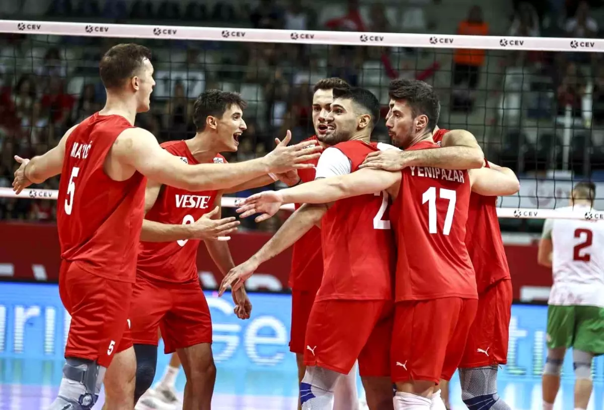 A Milli Erkek Voleybol Takımı Macaristan’ı 3-0 Mağlup Etti