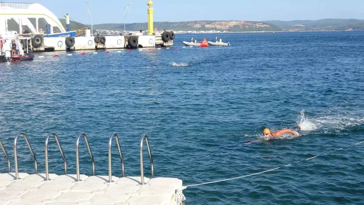 Çanakkale Boğazı Yüzme Yarışması’nın 37’ncisi gerçekleştirildi