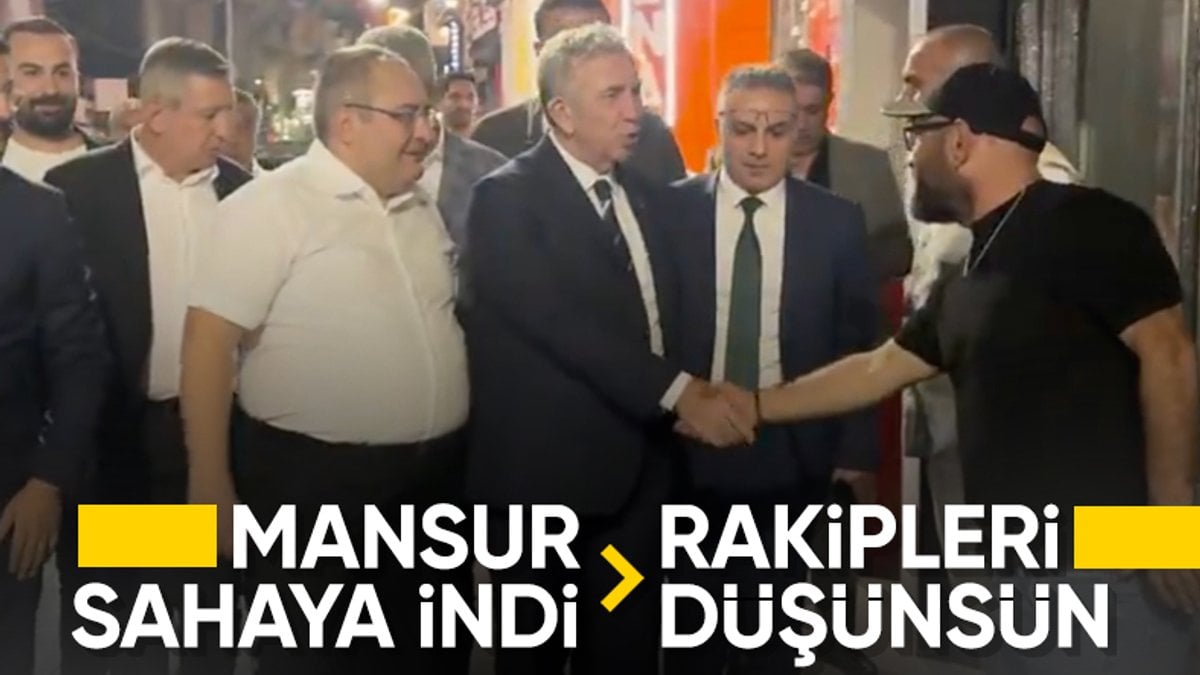 Mansur Yavaş Sivas’ta: Vatandaşlardan yoğun ilgi