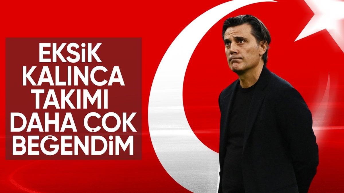 Vincenzo Montella: Takımı 10 kişi daha çok beğendim